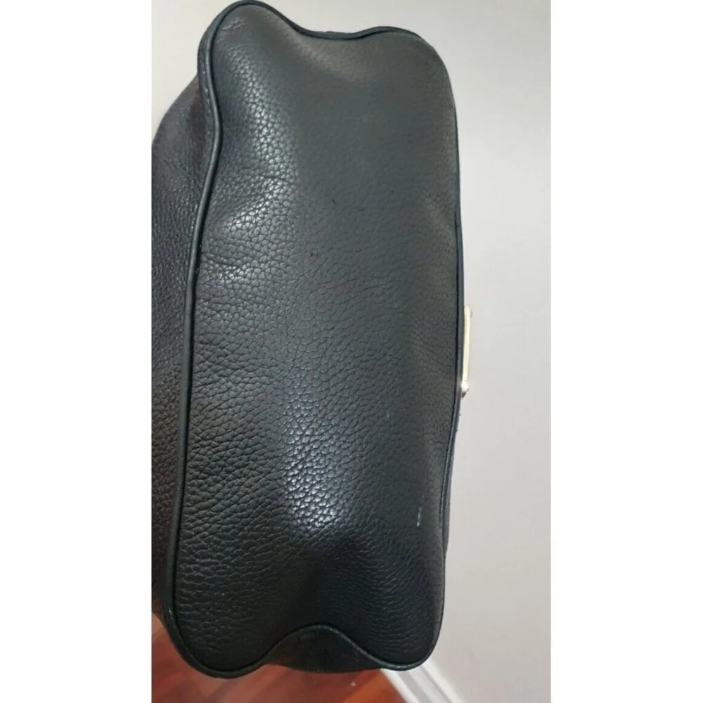 Michael Kors Jules Large Convertible Drawstring Leather Shoulder Bag-Black